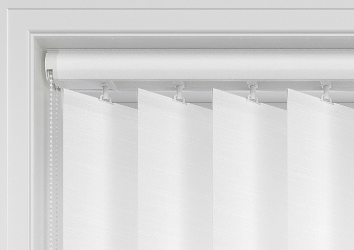 Amalfi, Linen White - Vertical Blind - Image 12
